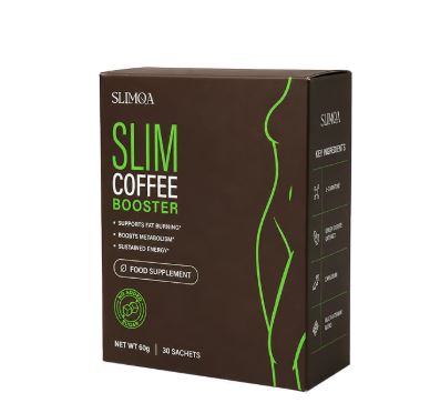 Slimqa Slim Coffee Booster box, 60 g with 30 sachets